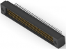 Pin header, 128 pole, pitch 2.54 mm, straight, black, 532436-3