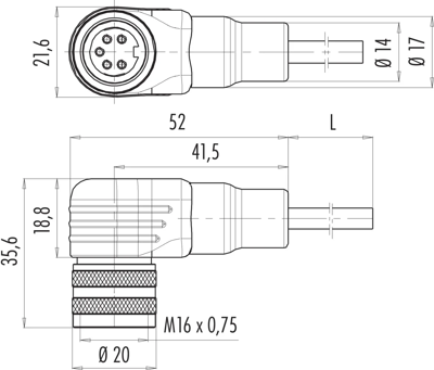 79 6252 200 14 binder Sensor-Actuator Cables Image 2