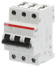 Circuit breaker, 3 pole, K Curve, 16 A, 440 VAC, DIN rail