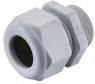 Cable gland, M20, 24 mm, Clamping range 6 to 12 mm, IP68/IP69/IPX9K, light gray, 19000005182