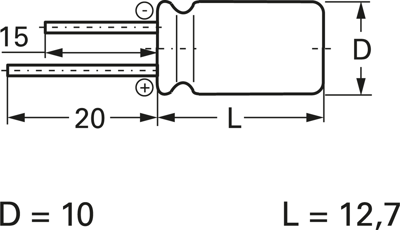 E-RY3046 Frolyt Electrolytic Capacitors Image 2