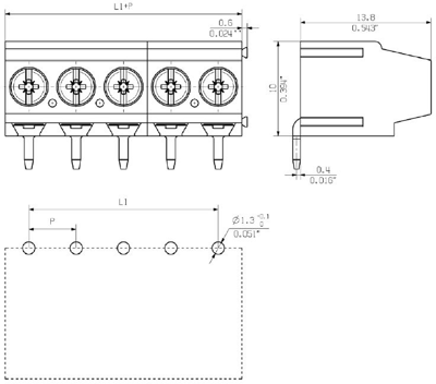 9995030000 Weidmüller PCB Terminal Blocks Image 3