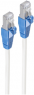 Patch cable, RJ45 plug, straight to RJ45 plug, straight, Cat 6A, S/FTP, LSZH, 2 m, white