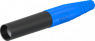 6 mm socket, crimp connection, 10 mm², blue, 15.0017-23