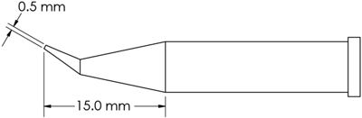 GT6-CN1505R METCAL Soldering tips, desoldering tips and hot air nozzles