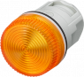 Indicator light, 16 mm, round plastic, yellow
