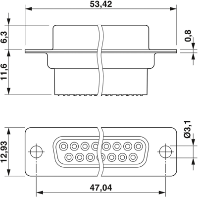 1689967 Phoenix Contact D-Sub Connectors Image 2