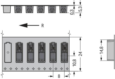 2060-471/998-404 WAGO PCB Terminal Blocks Image 3