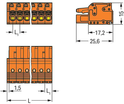 2231-313/026-000 WAGO PCB Connection Systems Image 2