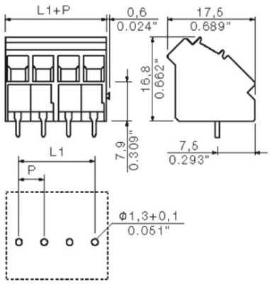 1595750000 Weidmüller PCB Terminal Blocks Image 2