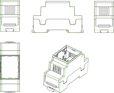 449-320-60 apra DIN-Rail Enclosures Image 4