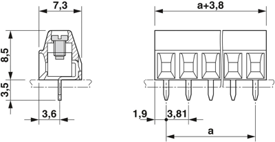 1985836 Phoenix Contact PCB Terminal Blocks Image 2