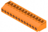 PCB terminal, 13 pole, pitch 5.08 mm, AWG 26-12, 20 A, screw connection, orange, 2432020000