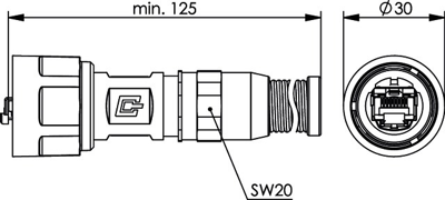 100007456 Telegärtner Modular Connectors Image 2