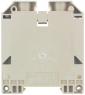 Through terminal block, screw connection, 16-70 mm², 2 pole, 192 A, 8 kV, dark beige, 1393420000