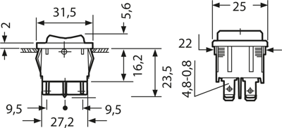 1839.1407 Marquardt Rocker Switches Image 2