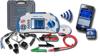 P 2755 PeakTech Electric Installation and Insulation Testers Image 2