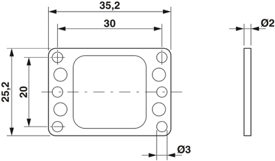 1424441 Phoenix Contact Accessories for Industrial Connectors Image 2