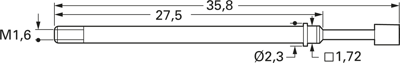 1021/G-F-1.5N-AU-0.8 PTR Contact Probes