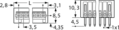 734-133 WAGO PCB Connection Systems Image 2