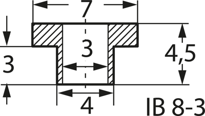 IB 8-3 Austerlitz Insulating Bush