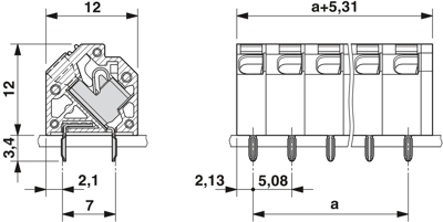 1751464 Phoenix Contact PCB Terminal Blocks Image 2