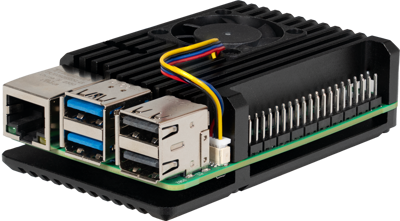 RB-ALUCASEP5-07FAN RASPBERRY PI Single Board Computer Image 1