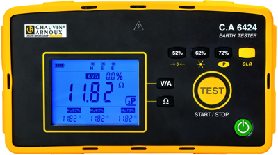 C.A 6424 Chauvin Arnoux Electric Installation and Insulation Testers Image 1