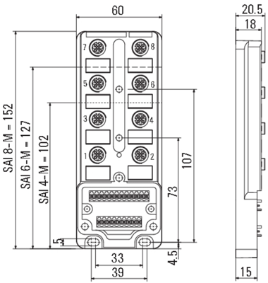 1783491000 Weidmüller Sensor-Actuator Distribution Boxes Image 2