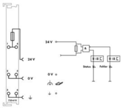 750-610 WAGO Feed and segment modules Image 2