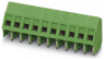 PCB terminal, 24 pole, pitch 5.08 mm, AWG 24-16, 17.5 A, screw connection, green, 1991697