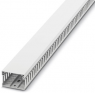 Wiring duct, (L x W x H) 2000 x 60 x 40 mm, PVC, white, 3240628