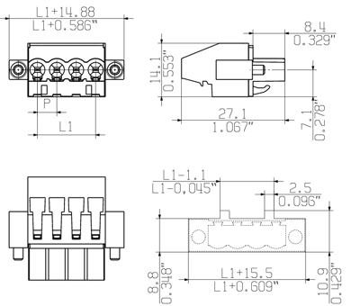 1950540000 Weidmüller PCB Connection Systems Image 2