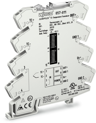 857-811 WAGO Signal Converters and Measuring Transducers Image 1