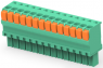 PCB terminal, 14 pole, pitch 3.5 mm, AWG 30-14, 9 A, push-in spring connection, green, 1-1986693-4