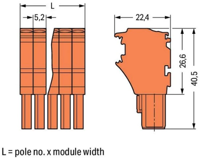 2022-103/000-012 WAGO Connecting Blocks Image 2