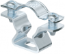 Spacer clamp, max. bundle Ø 20 mm, steel, galvanized, (L x W) 47 x 14 mm