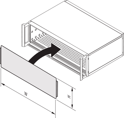 34571-613 SCHROFF Accessories for Enclosures