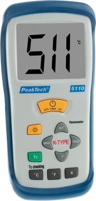 P 5110 PeakTech Thermometers and Displays