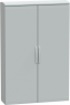 Control cabinet, (H x W x D) 1500 x 1000 x 320 mm, IP44, polyester, light gray, NSYPLAT15103G