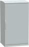 Control cabinet, (H x W x D) 1250 x 750 x 620 mm, IP44, polyester, light gray, NSYPLAZT1276G