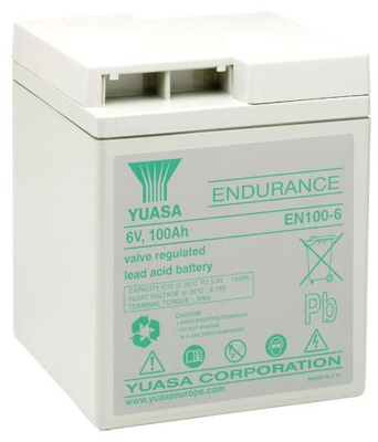 EN100-6 Yuasa Lead-Acid Batteries, Lithium-Ion Batteries