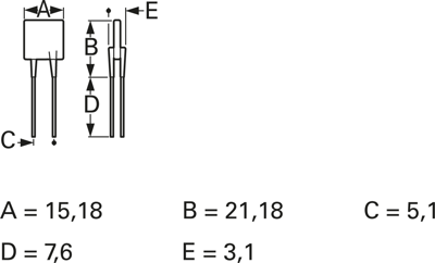 MF-RX185/72-0 Bourns Electronics GmbH Resettable PTC-Fuses Image 2