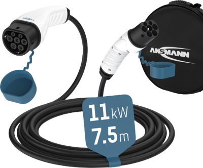 1900-0118 Ansmann eMobility Charging Cables Image 1