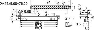 09041326921 Harting DIN PCB Connectors Image 2