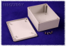 ABS enclosure, (L x W x H) 109 x 81 x 41 mm, light gray (RAL 7035), IP54, 1591XXSGY