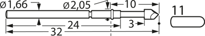 F77211B070G150 Feinmetall Contact Probes