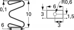 FCB-063G3060100B-AU-SMD MTC Contact Spring Strips