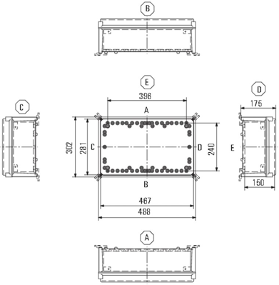 9502840000 Weidmüller General Purpose Enclosures Image 2