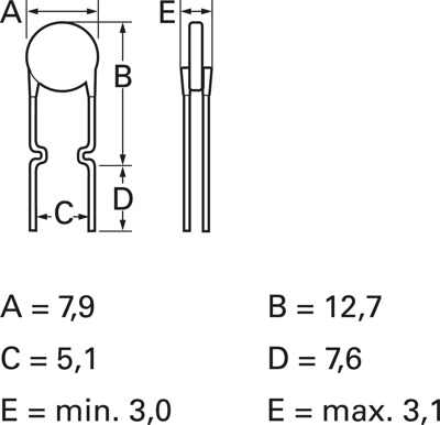 PFRA.050 SCHURTER Resettable PTC-Fuses Image 2